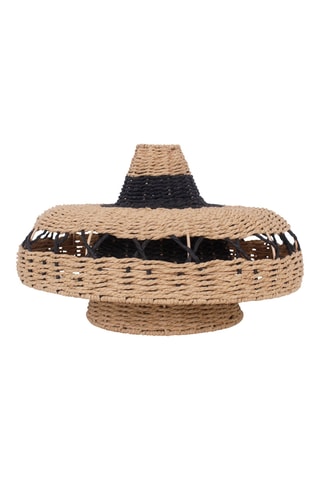 Abat-jour Courba -  Naturel et noir