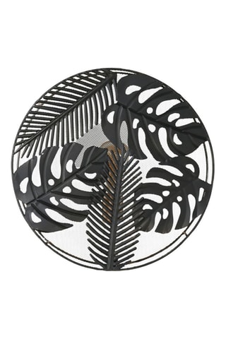 Applique murale Tropic'art - Noir et doré - 40 W