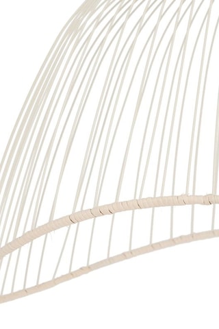 Suspension Filen - Naturel et blanc - 40 W