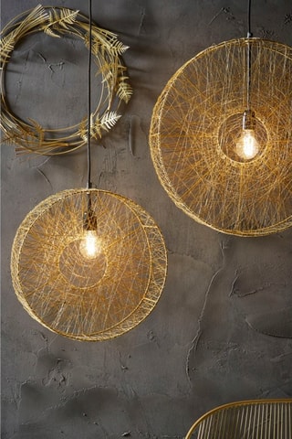 Suspension Ardecor - Noir et doré - 40 W