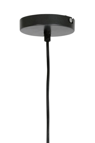 Suspension Lovin - Noir et naturel - 40 W