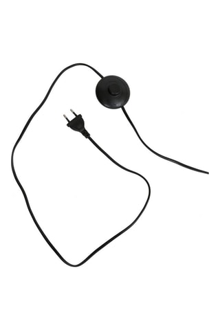 Lampadaire trépied Korda - Blanc et noir - 60 W