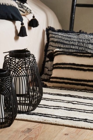 Lanterne Element - 26 cm - Noir