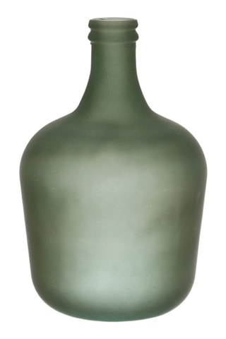Vase dame-jeanne Comete - 42 cm - Vert