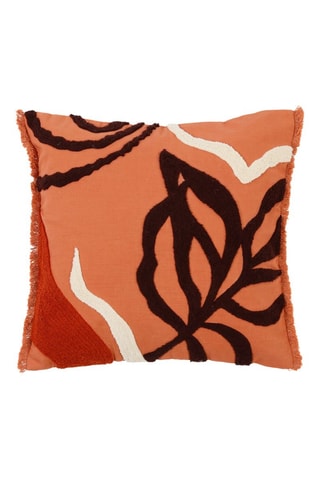 Housse de coussin Eterra - Rouge brique - 45 x 45 cm