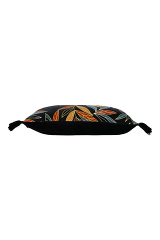 Housse de coussin en velours Exaltation - Bleu - 50 x 30 cm