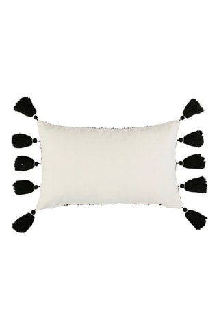 Housse de coussin Romance Vegetal - Blanc - 50 x 30 cm