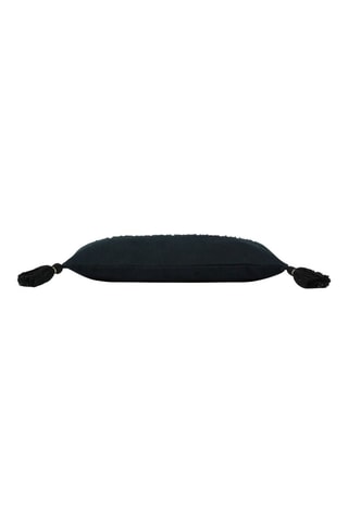 Housse de coussin Ligne - Noir - 50 x 30 cm