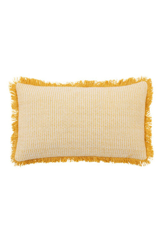Housse de coussin Courba - Jaune - 50 x 30 cm