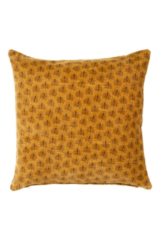 Housse de coussin en velours Golden - Marron - 45 x 45 cm