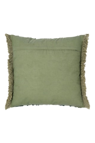 Housse de coussin Green Wash - Kaki - 45 x 45 cm