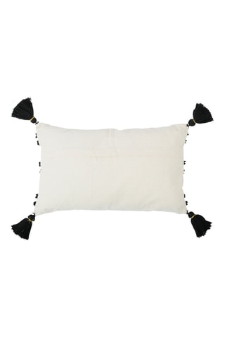 Housse de coussin Ligne - Blanc - 50 x 30 cm