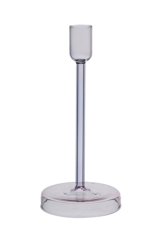 Bougeoir Funky - 20 cm - Gris