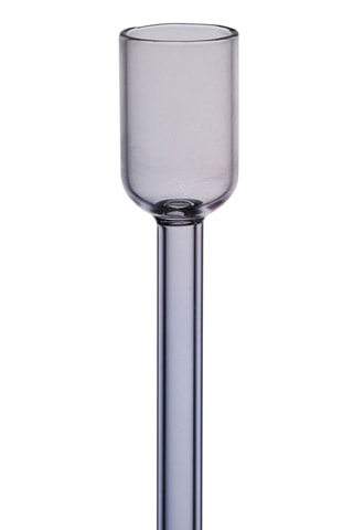 Bougeoir Funky - 20 cm - Gris