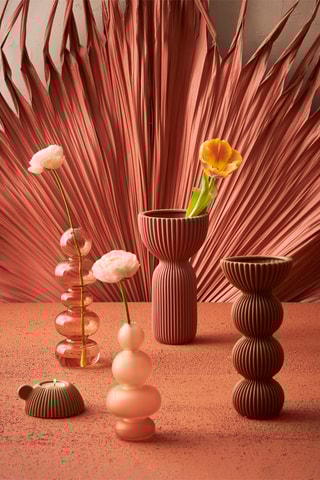 Vase Funky - 18 cm - Saumon