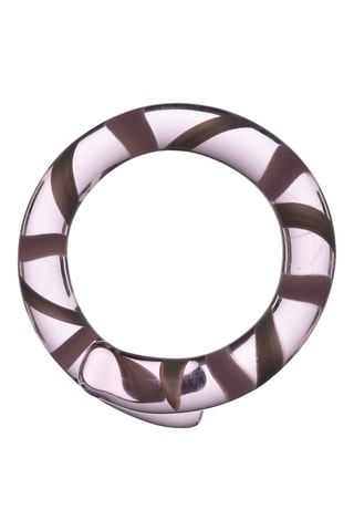 6 ronds de serviettes en verre borosilicate Colorea - 3,5 cm
