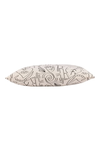 Housse de coussin Tulum - Blanc - 45 x 45 cm