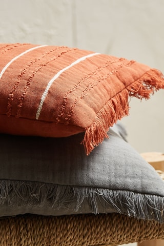 Housse de coussin Earth Note - Kaki - 45 x 45 cm