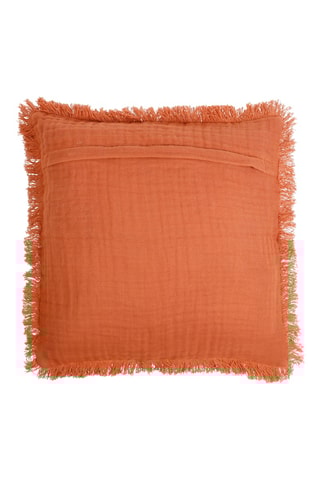 Housse de coussin Earth Note - Rouge brique - 45 x 45 cm