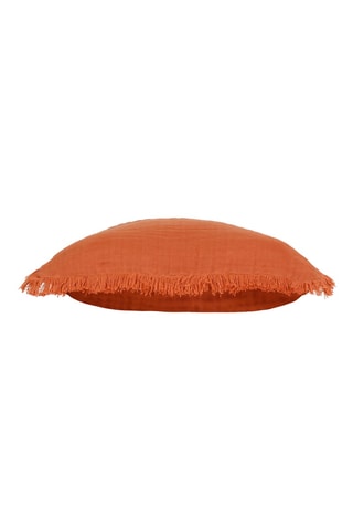 Housse de coussin Earth Note - Rouge brique - 45 x 45 cm
