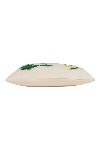 Housse de coussin Medi - Jaune et vert foncé - 45 x 45 cm