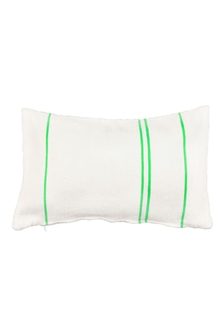 Housse de coussin Belle Vie - Blanc - 50 x 30 cm