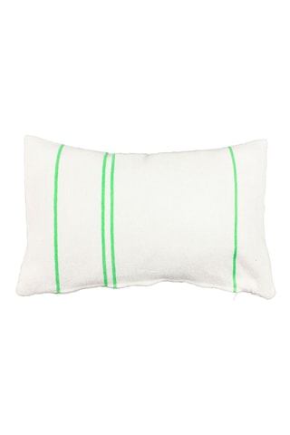 Housse de coussin Belle Vie - Blanc - 50 x 30 cm