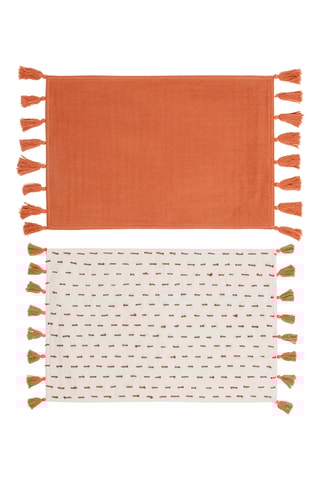 2 sets de table Earth Note - 45 x 30 cm