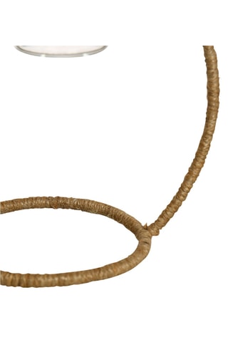 Vase soliflore Korda - 27,5 cm - Beige
