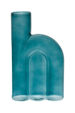 Vase Blue Sand - 19,5 cm - Vert émeraude