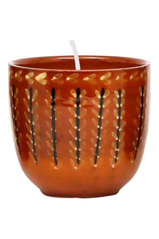 Bougie parfumée en terre cuite Embrase - Fleur d’oranger