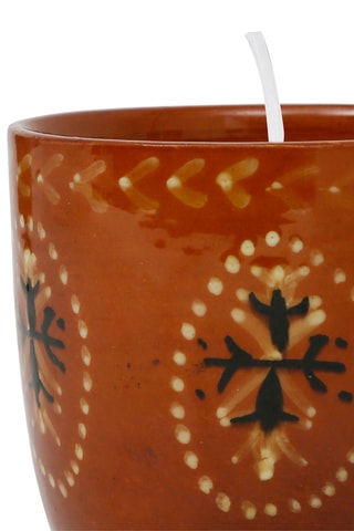 Bougie parfumée en terre cuite Embrase - Fleur d’oranger