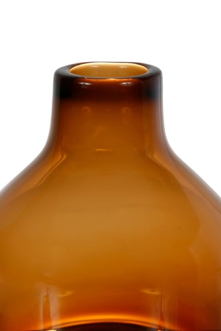 Vase Cyrius - 13 cm - Marron