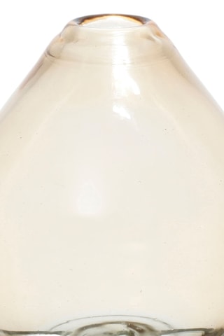 3 vases Cyrius - 12,5 cm - Ecru et marron clair