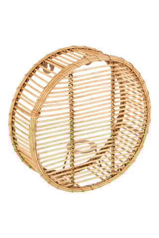 Abat-jour en rotin et bambou Flor-Gipsy - 32 cm - Naturel 