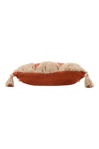 Housse de coussin Eterra - Rouge brique - 45 x 45 cm