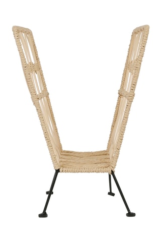 Porte magazines en rotin Element - 36 x 23 x 31 cm - Naturel