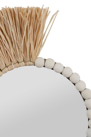 Miroir Blue Sand - 33 x 42 cm - Naturel
