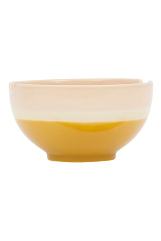 Bol et baguettes en porcelaine et bambou Funky - 60 cl