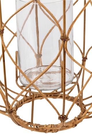 Lanterne en rotin Aria - 45 cm - Naturel
