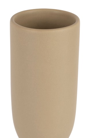 Vase en grès Organic - 31 cm - Beige 