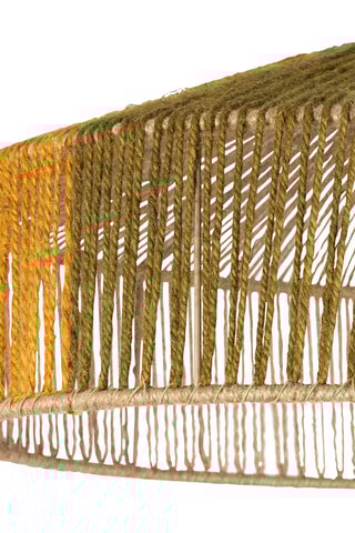 Abat-jour Aurore - 50 cm - Naturel et orange
