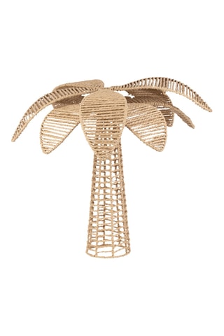 Déco palmier Palma - 46 cm - Beige