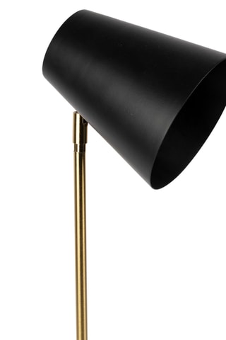 Lampe à poser en manguier Minimal - Doré et naturel - 15 W