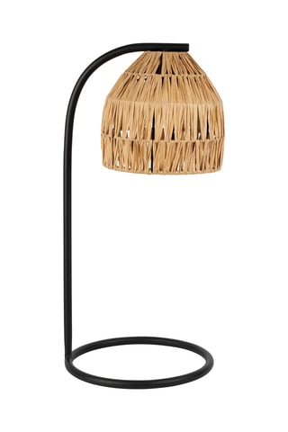 Lampe Tumul - Noir et naturel - 40 W