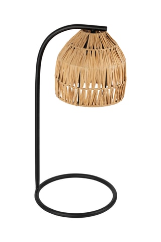 Lampe Tumul - Noir et naturel - 40 W