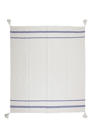 Plaid Belle Vie - Blanc - 170 x 130 cm