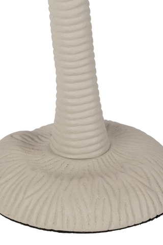 Bougeoir Trop-Étoil - 28 cm - Gris clair