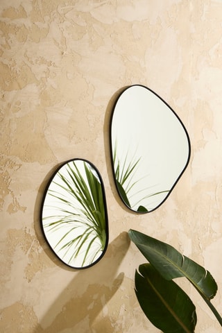 Miroir Funny - 35,5 x 50 cm - Naturel