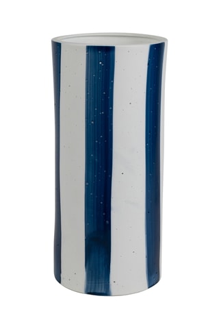 Lampe à poser en porcelaine Alaria - Indigo et blanc